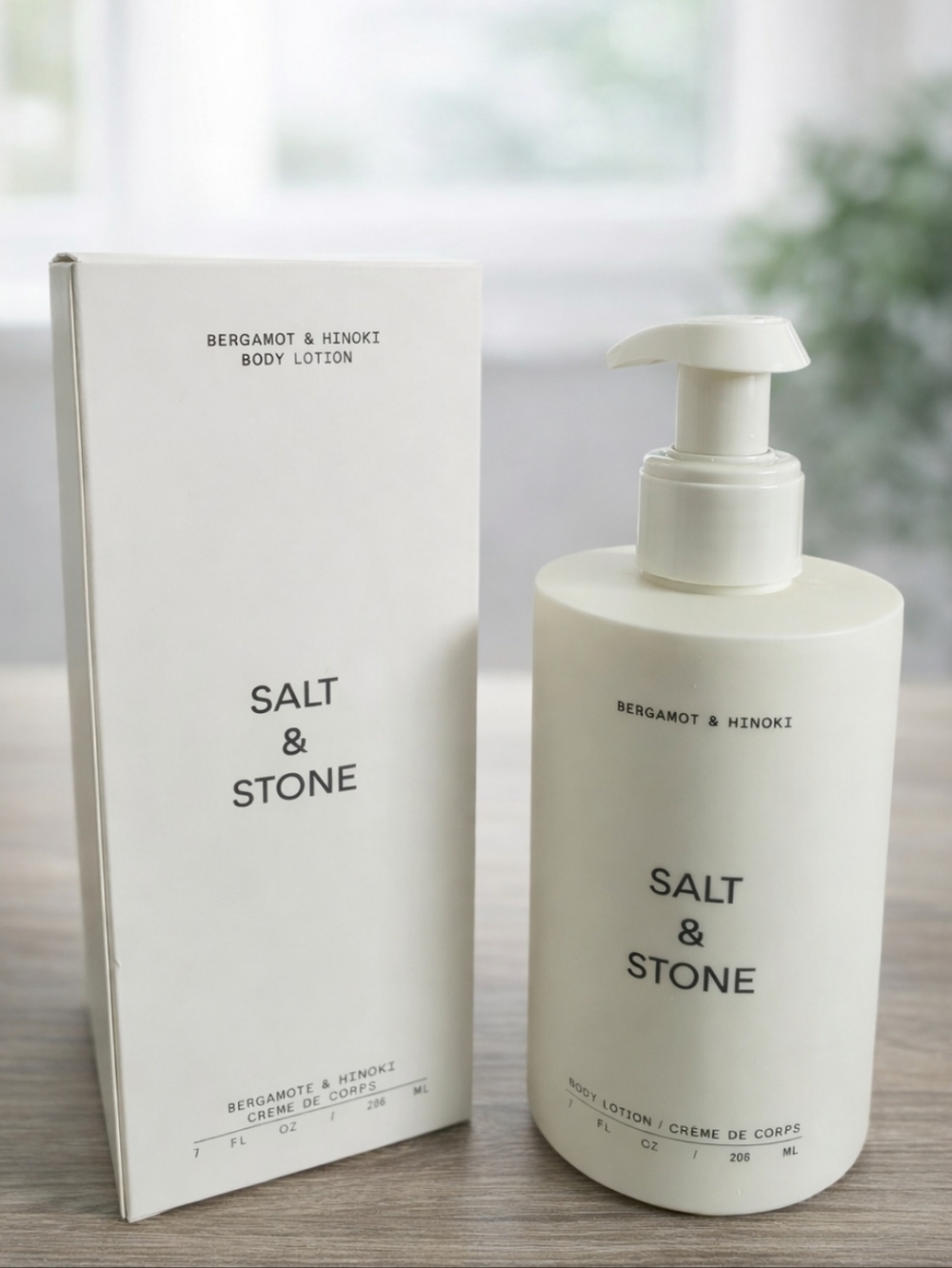 Salt & Stone Bergamot & Hinoki Body Lotion Full Size 7 oz New In Box